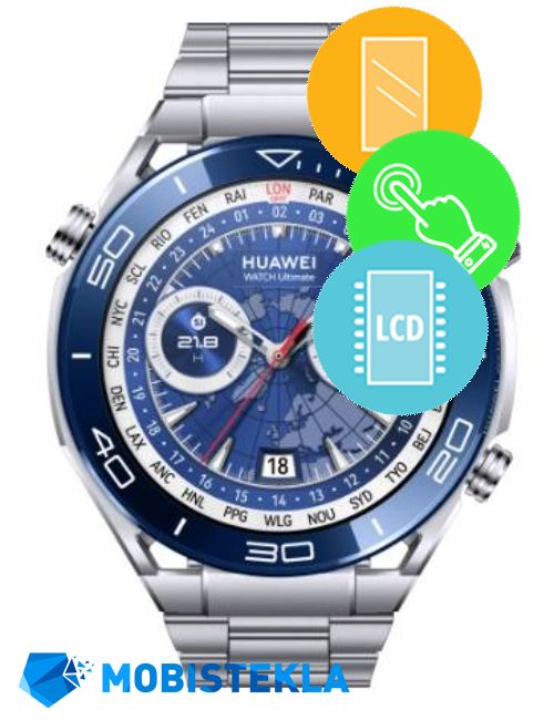 HUAWEI Watch Ultimate - Menjava ekrana in stekla