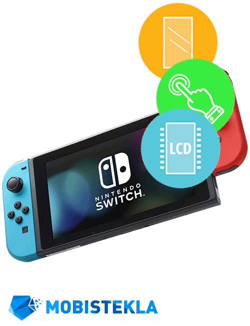 IGRALNE KONZOLE Nintendo Switch - Menjava ekrana in stekla