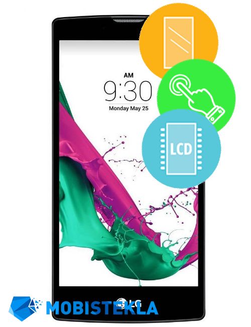 LG G4s Beat - Menjava ekrana in stekla