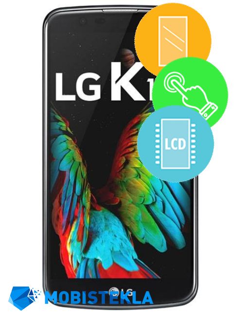 LG K10 - Menjava ekrana in stekla