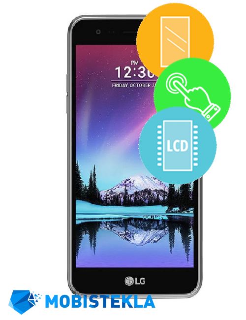 LG K4 2017 - Menjava ekrana in stekla