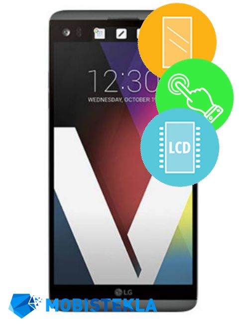 LG V20 - Menjava ekrana in stekla