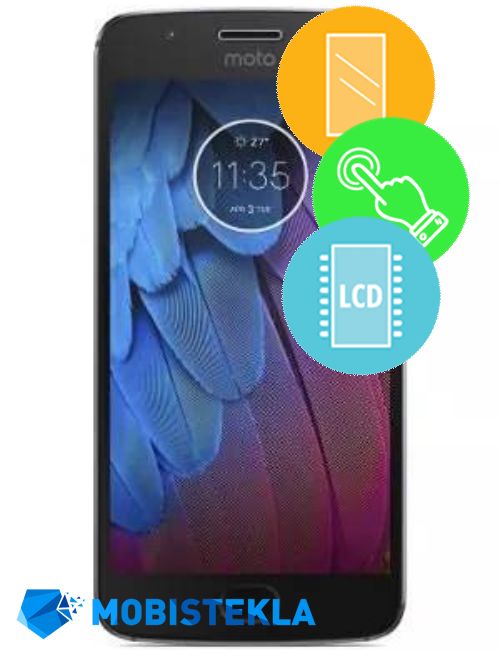 LENOVO Moto G5s - Menjava ekrana in stekla