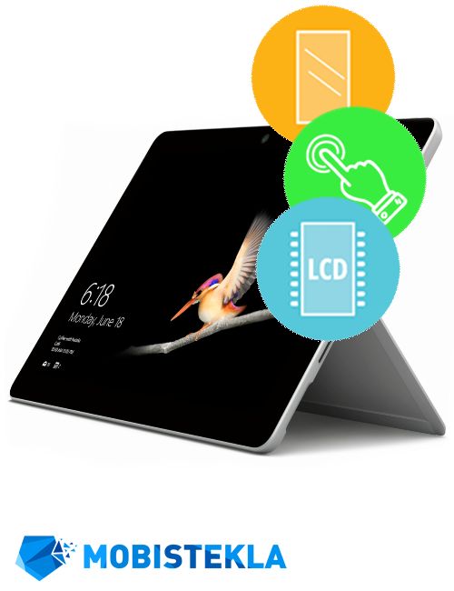 MICROSOFT Surface Go - Menjava ekrana in stekla