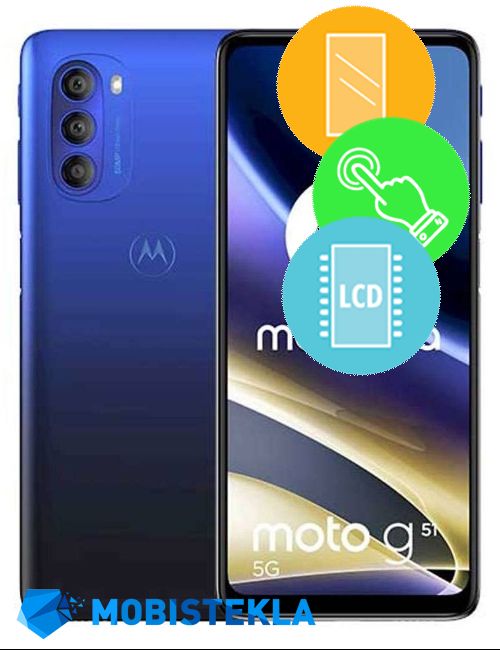 MOTOROLA Moto G51 5G - Menjava ekrana in stekla