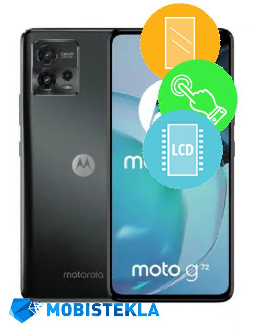 MOTOROLA Moto G72 - Menjava ekrana in stekla