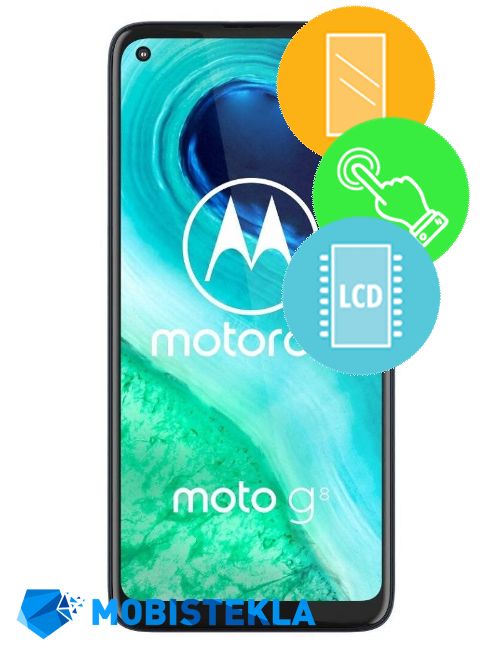 MOTOROLA Moto G8 - Menjava ekrana in stekla