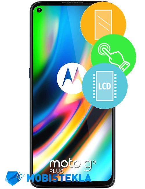 MOTOROLA Moto G9 Plus - Menjava ekrana in stekla