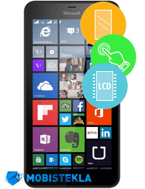 NOKIA Microsoft Lumia 640 XL - Menjava ekrana in stekla