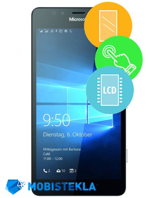 NOKIA Microsoft Lumia 950 - Menjava ekrana in stekla
