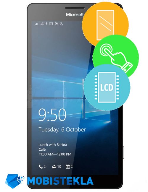 NOKIA Microsoft Lumia 950 XL - Menjava ekrana in stekla