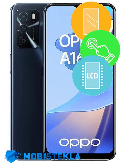 OPPO A16 - Menjava ekrana in stekla
