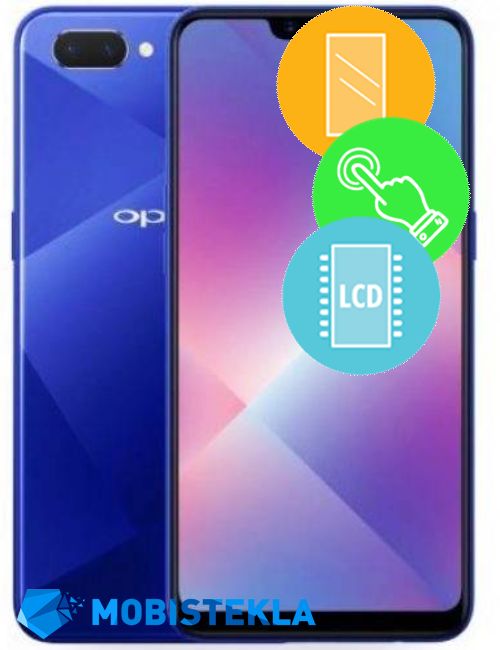 OPPO A3S - Menjava ekrana in stekla