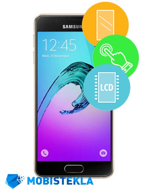 SAMSUNG Galaxy A3 2016 - Menjava ekrana in stekla