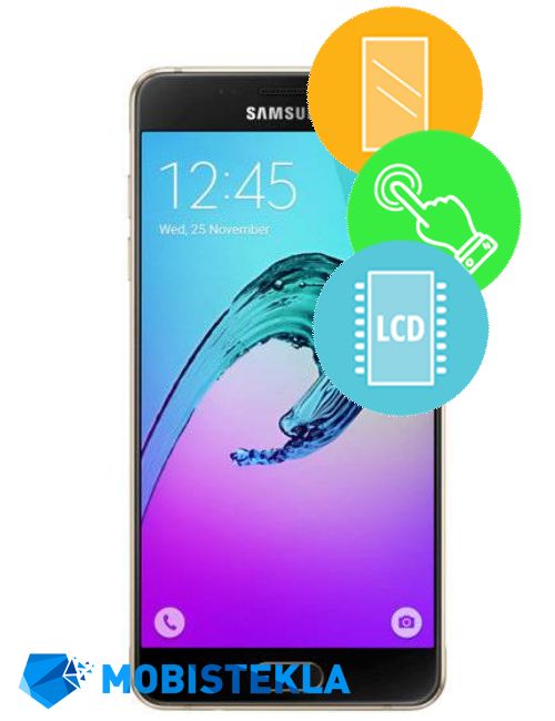 SAMSUNG Galaxy A5 2016 - Menjava ekrana in stekla