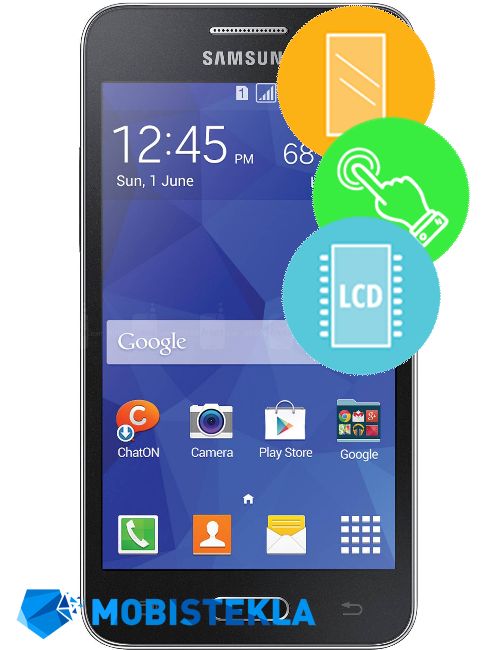 SAMSUNG Galaxy Core 2 - Menjava ekrana in stekla