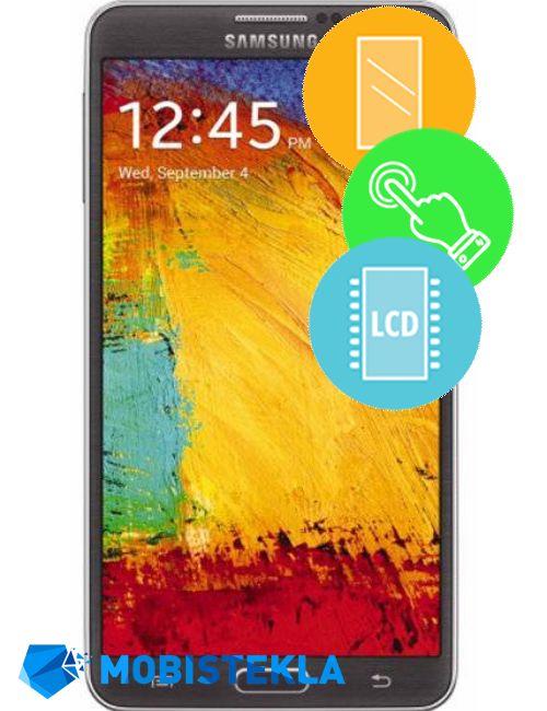 SAMSUNG Galaxy Note 3 Neo - Menjava ekrana in stekla
