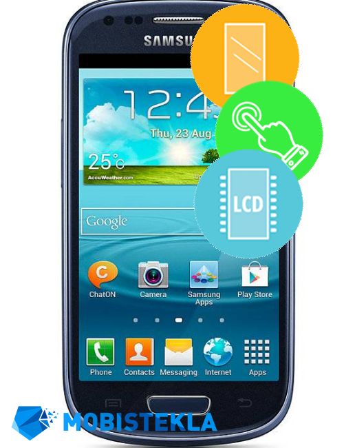 SAMSUNG Galaxy S3 Mini - Menjava ekrana in stekla