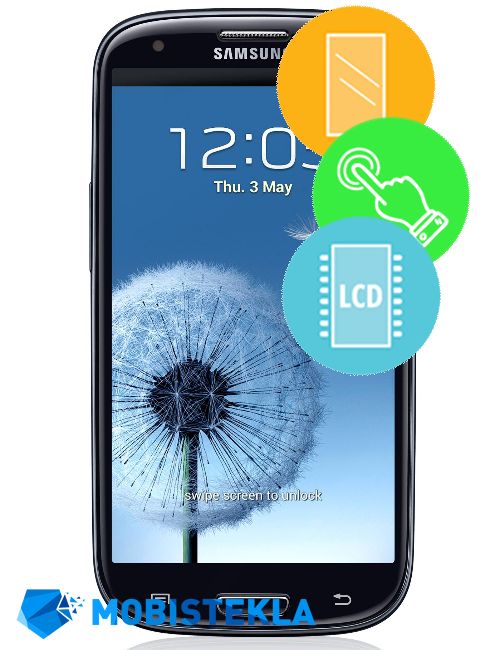 SAMSUNG Galaxy S3 - Menjava ekrana in stekla