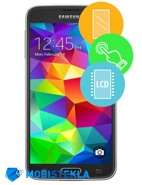 SAMSUNG Galaxy S5 - Menjava ekrana in stekla