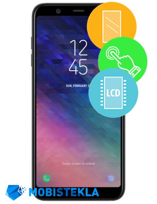 SAMSUNG Galaxy A6 2018 - Menjava ekrana in stekla