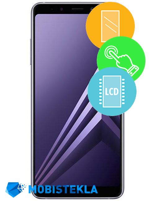 SAMSUNG Galaxy A8 Plus 2018 - Menjava ekrana in stekla