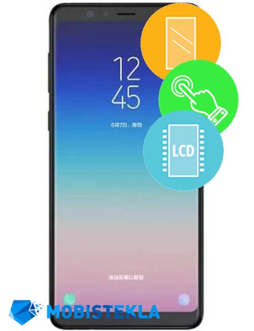 SAMSUNG Galaxy A9 2018 - Menjava ekrana in stekla