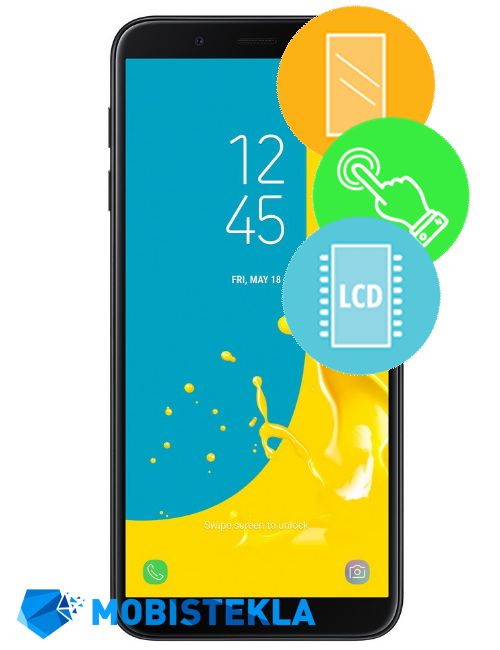 SAMSUNG Galaxy J6 Plus - Menjava ekrana in stekla