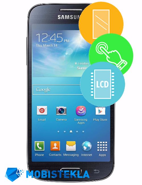 SAMSUNG Galaxy S4 Mini - Menjava ekrana in stekla