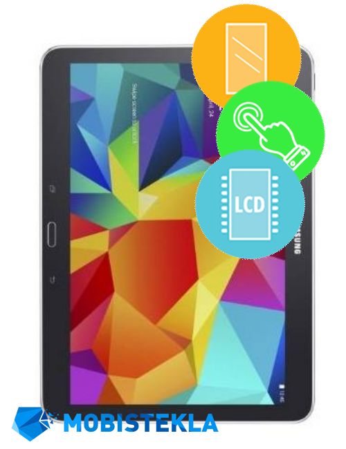 SAMSUNG Galaxy Tab 4 10.1 T530 - Menjava ekrana in stekla