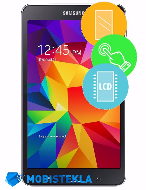 SAMSUNG Galaxy Tab 4 T230 - Menjava ekrana in stekla