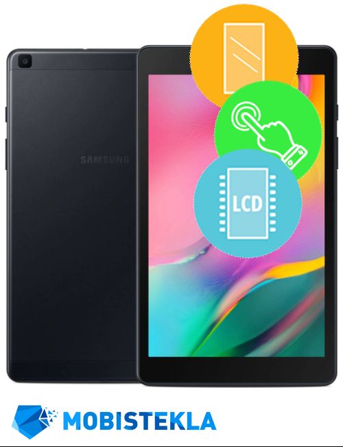 SAMSUNG Galaxy Tab A T290 T295 - Menjava ekrana in stekla