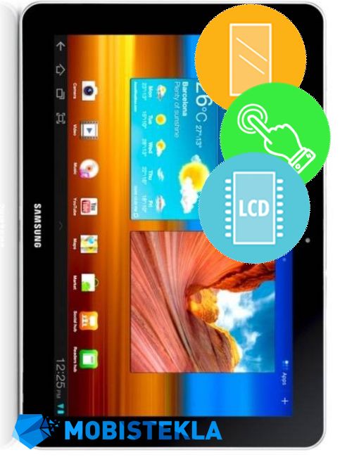 SAMSUNG Galaxy Tab P7500 - Menjava ekrana in stekla