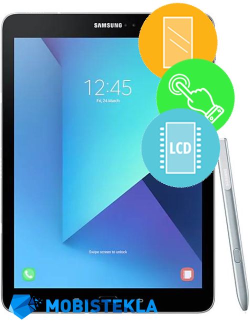 SAMSUNG Galaxy Tab S3 - Menjava ekrana in stekla