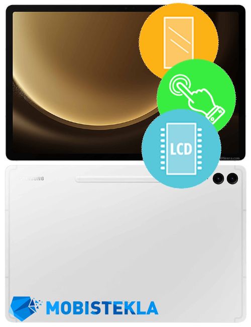 SAMSUNG Galaxy Tab S9 FE Plus - Menjava ekrana in stekla