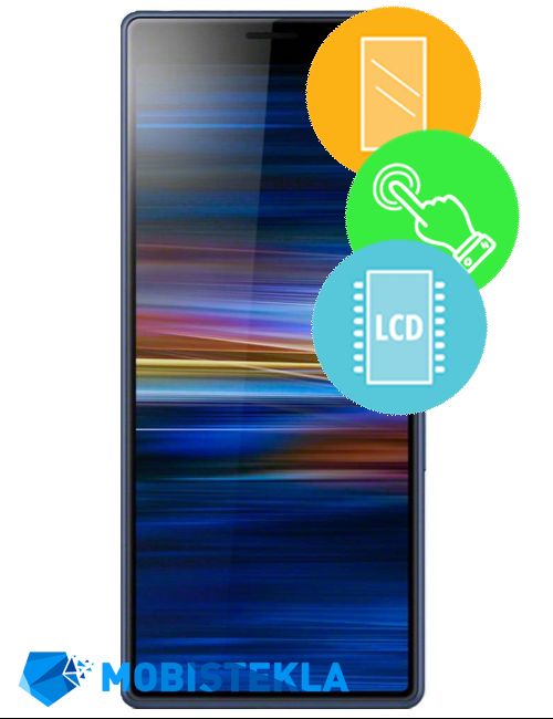 SONY Xperia 10 Plus - Menjava ekrana in stekla