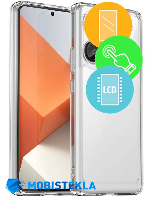 XIAOMI Redmi Note 13 Pro Plus - Menjava ekrana in stekla