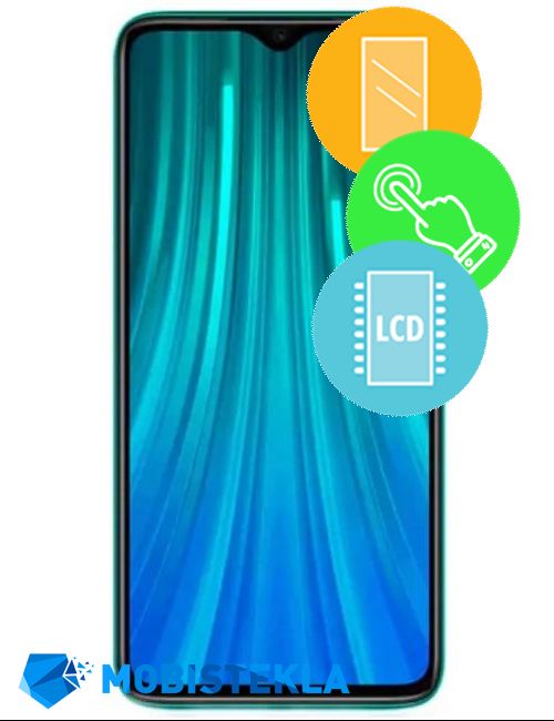 XIAOMI Redmi Note 8 - Menjava ekrana in stekla