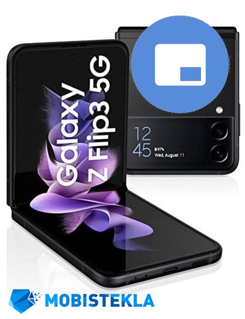 SAMSUNG Galaxy Z Flip 3 - Menjava manjšega ekrana