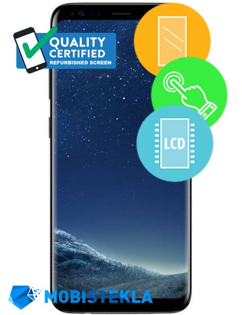 SAMSUNG Galaxy S8 - Menjava z obnovljenim ekranom