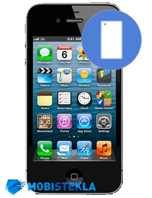 APPLE iPhone 4s - Menjava zadnjega pokrova
