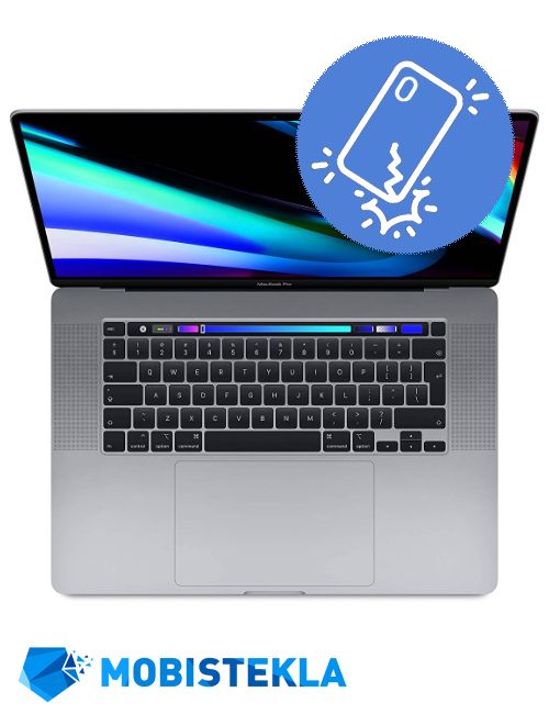 APPLE MacBook Pro 16 2019 A2141 - Menjava zadnjega stekla