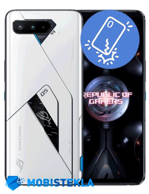 ASUS ROG Phone 5 Ultimate - Menjava zadnjega stekla