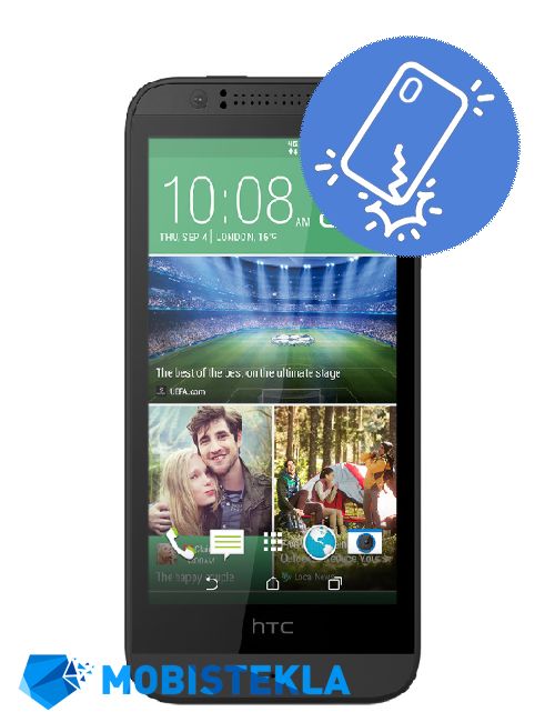 HTC Desire 510 - Menjava zadnjega stekla