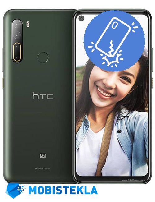 HTC U20 5G - Menjava zadnjega stekla