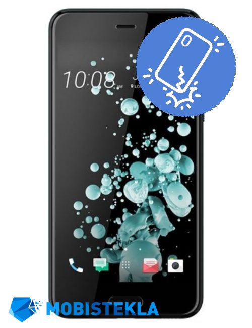 HTC U Play - Menjava zadnjega stekla