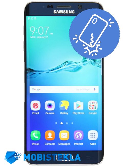 SAMSUNG Galaxy S6 Edge Plus - Menjava zadnjega stekla