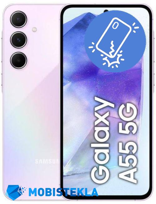 SAMSUNG Galaxy A55 5G - Menjava zadnjega stekla