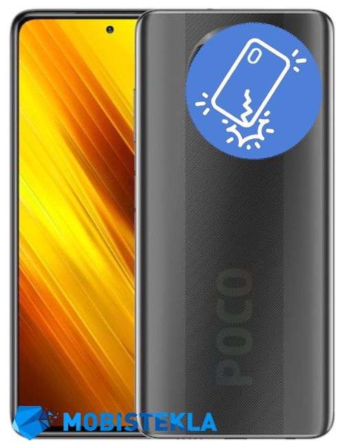 XIAOMI Poco X3 NFC - Menjava zadnjega stekla