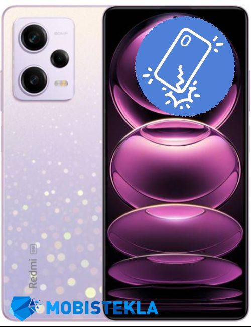XIAOMI Redmi Note 12 Pro 5G - Menjava zadnjega stekla
